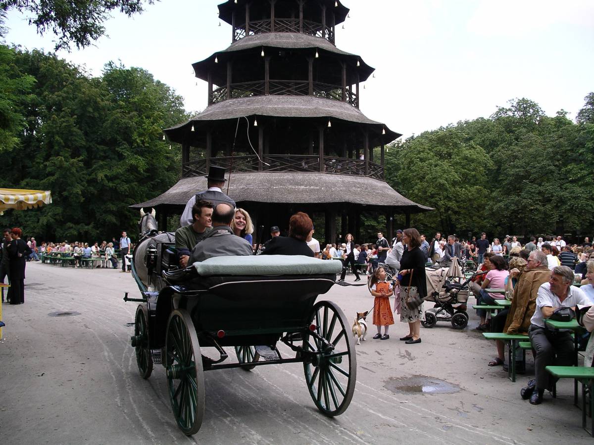 Chinesischer Turm Englischer Garten München
