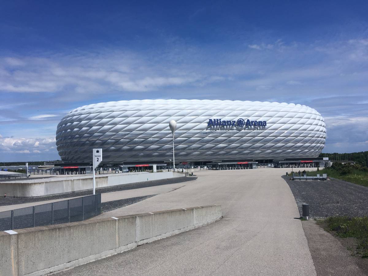 Fussballstadion Allianz Arena in München