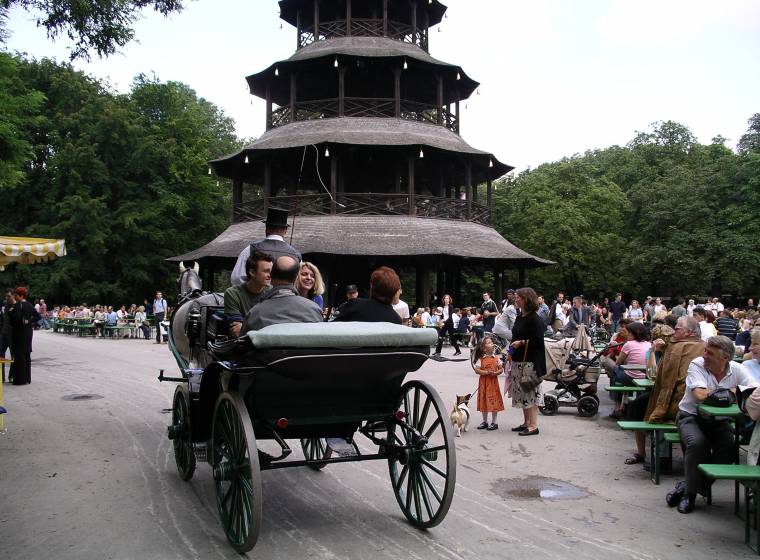 Chinesischer Turm Englischer Garten München
