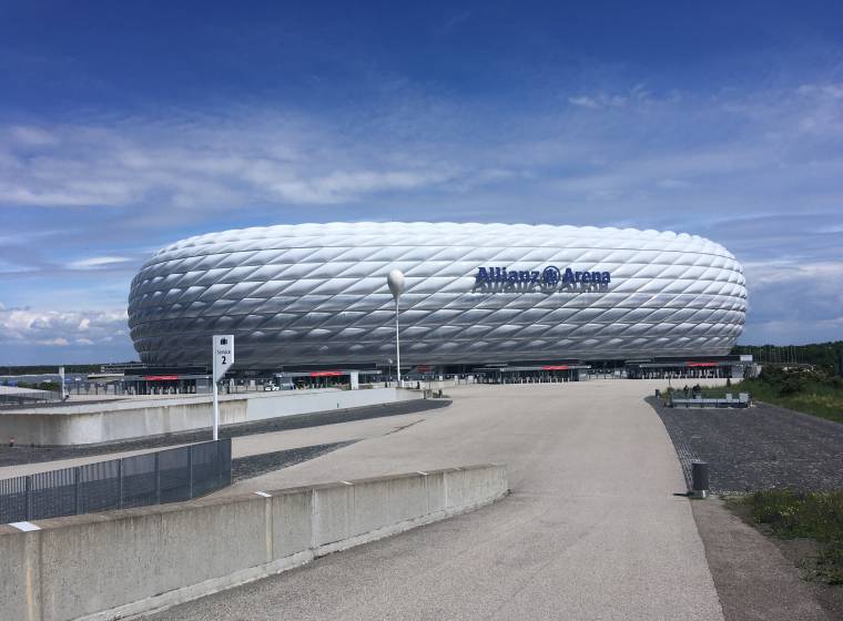 Fussballstadion Allianz Arena in München